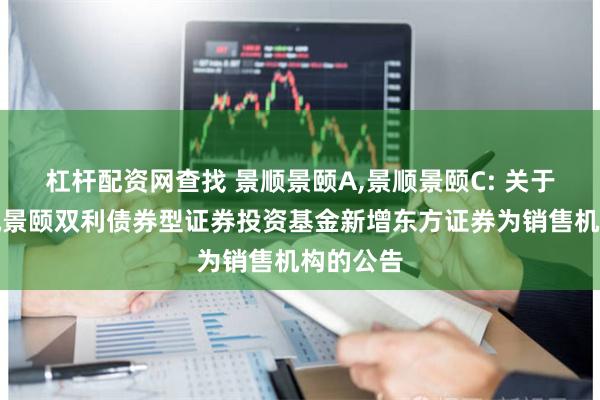 杠杆配资网查找 景顺景颐A,景顺景颐C: 关于景顺长城景颐双利债券型证券投资基金新增东方证券为销售机构的公告