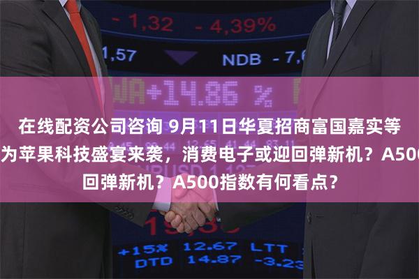 在线配资公司咨询 9月11日华夏招商富国嘉实等基金大咖说：华为苹果科技盛宴来袭，消费电子或迎回弹新机？A500指数有何看点？